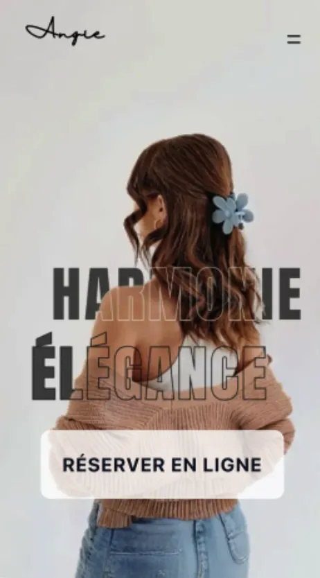 Projet Breav - salon de coiffure